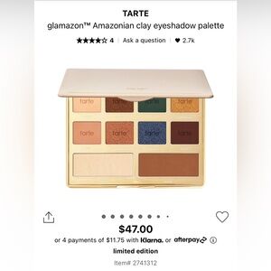Tarte Glamazon Eyeshadow Palette